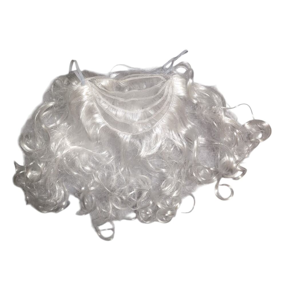 Child's Santa Outfit Top Belt Bag Booties Hat Glove Bell Wig Beard XS - Picture 12 of 16